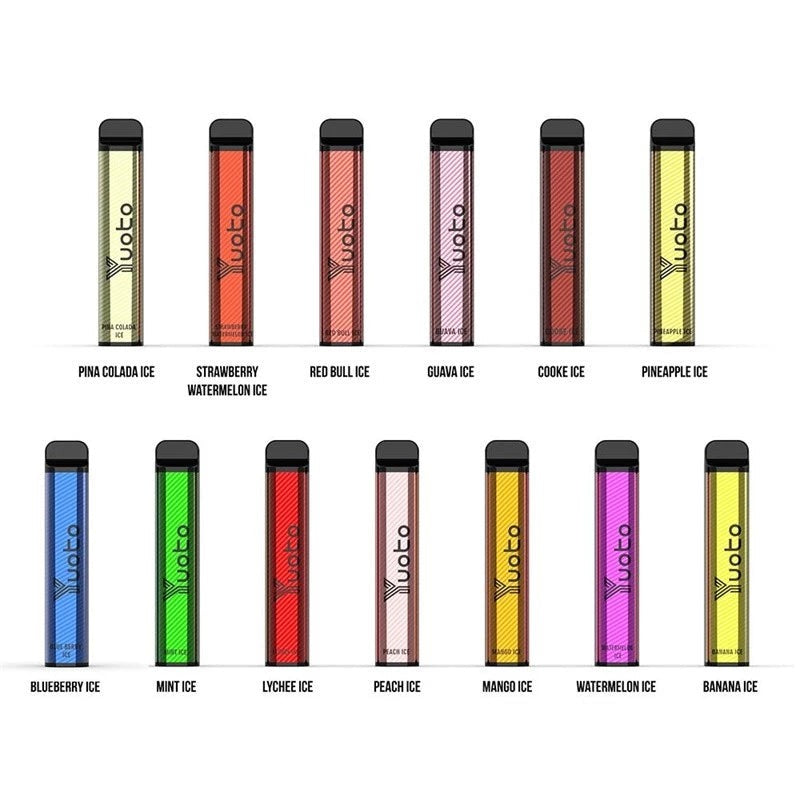 YUOTO XXL DISPOSABLE 5% 2500 PUFFS