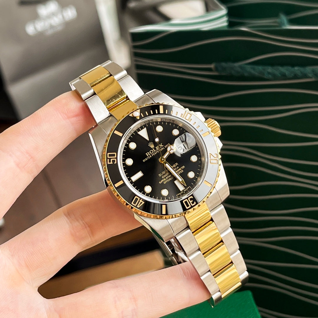 ROLEX SUBMARINER TWO TONE PREMIUM LUXURY WATCH