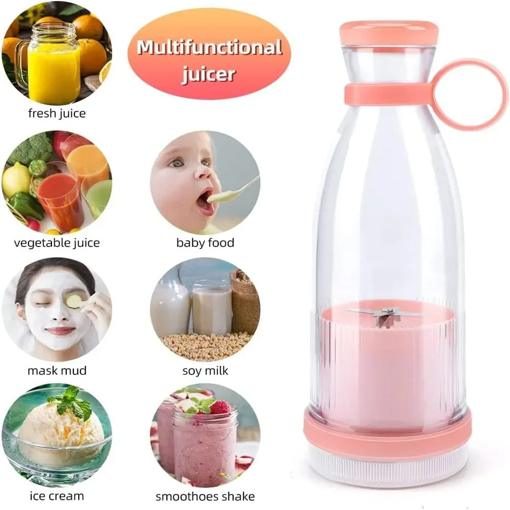 Portable Mini Juicer Cup Blender & Smoothie Maker