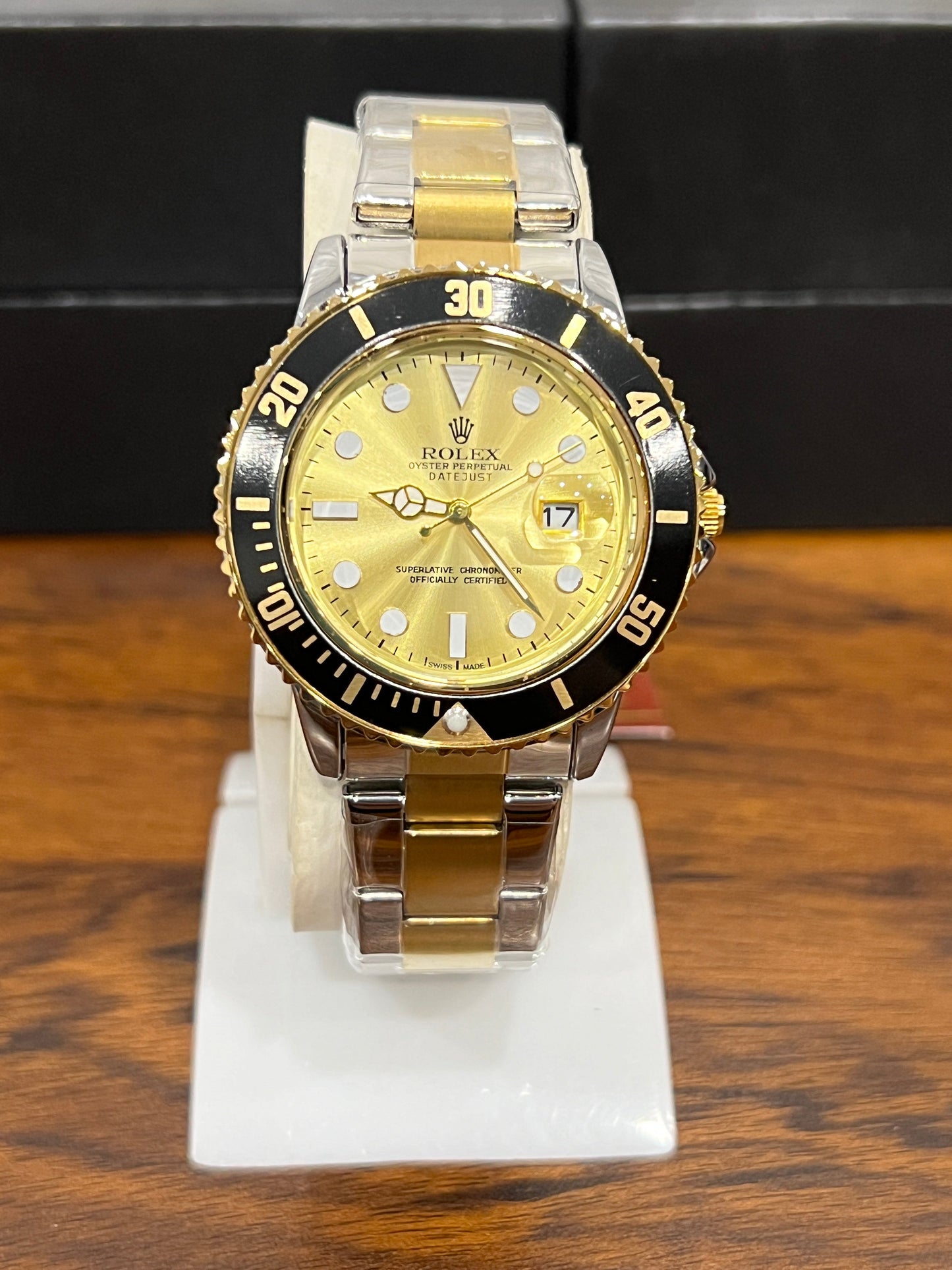 ROLEX SUBMARINER TWO TONE PREMIUM LUXURY WATCH