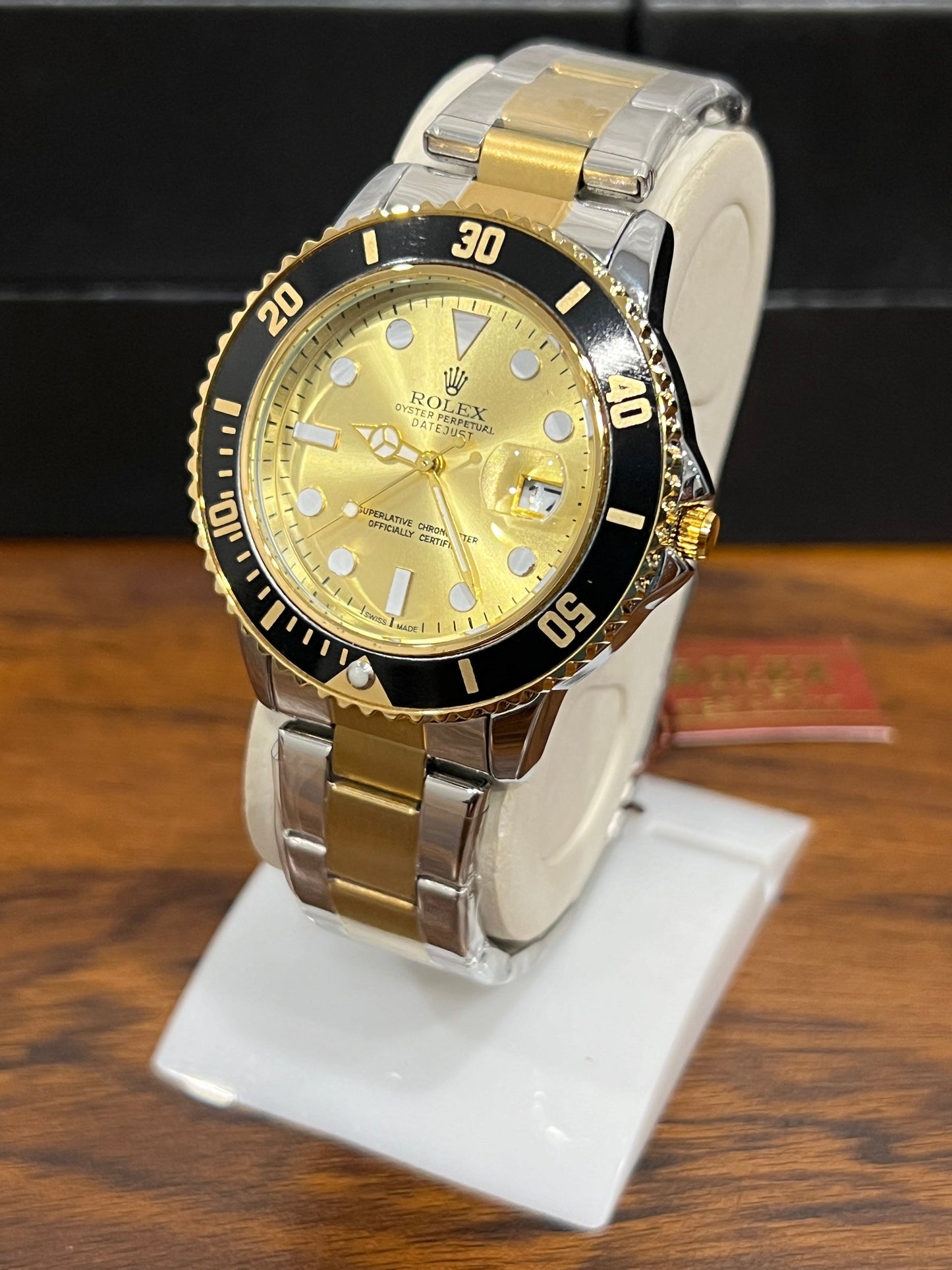 ROLEX SUBMARINER TWO TONE PREMIUM LUXURY WATCH