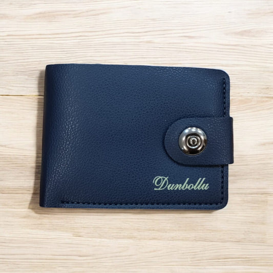 Dunbollu-Premium Black Leather Wallet