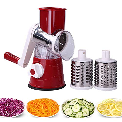 3 In 1 Manual Rotary Vegetable Drum Cutter